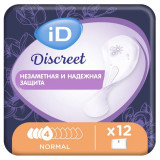 Прокладки урологические iD Light Discreet Normal 12шт 5148 *24(2084, 30.07.2028)*