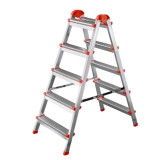 Стремянка стальная двухсторонняя 5-ти ступенчатая Ярус  арт.122405 (perilina) 1429