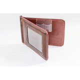 Зажим д/денег муж. 004 коричн