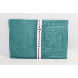Обложка для паспорта №8/1 зел
