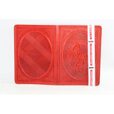 Обложка для паспорта №8/2 крас