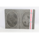 Обложка для паспорта №8/2 серый