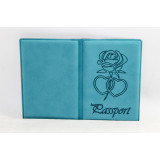 Обложка для паспорта №8/4 зелен