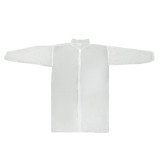 Халат процедурный однораз на липучке 25г/м2 белый XXL (прод по 10) 1486  *(, 01.01.2030)*