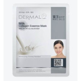 Маска ткан. Dermal с экстрактом молочного протеина и коллагеном 23г  0712