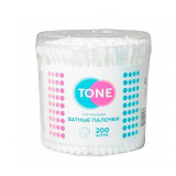 Ватные палочки TONE стакан круглый 200шт 5082 (шт.) 