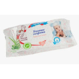 Влажные салфетки 120шт Vestar детские  с  алоэ с пласт клапаном*16  6071  *(, 01.03.2028)*