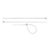 Хомут-стяжки СИБИН ХС-Б 3786-48-400 4,8х300мм 100шт белые*50 3744