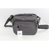 Сумка муж 1008 (15*20) серая