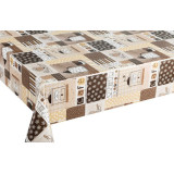 Клеенка столовая уДачная 140*50м 8062 Бодрящий кофе 1946