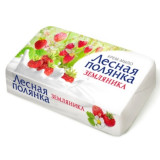 Крем-мыло ЛЕСНАЯ ПОЛЯНКА Земляника 90г*104  4868