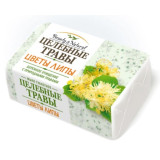 Мыло твердое ЦЕЛЕБНЫЕ ТРАВЫ ЦВЕТЫ ЛИПЫ ПП  160г*72  4158