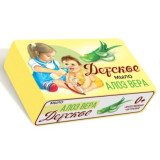 Мыло твердое ДЕТСКОЕ Алоэ Вера 90г*104  3854