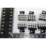 Краб метал мини GC-70 (прод по 12) черный