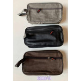 Косметичка муж 6808-В (25х14) черный