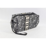 Косметичка жен сетка FF 1805 (25х12) серая