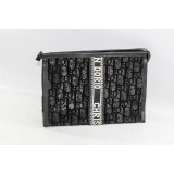Косметичка жен сетка DIOR (26х18) черная