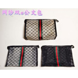 Косметичка жен сетка GUCCI (26*18) беж