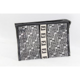 Косметичка жен сетка FF (26х18) серая