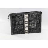 Косметичка жен сетка FF (26х18) черная