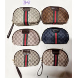 Косметичка жен E-1 (22х13) синий