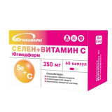 Селен+Витамин С капс 350мг №60  Югмедфарм ООО 0833  * (050425, 24.04.2028)*