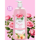 Мыло жидкое ВЕСТА Роза 1000мл *10  4044