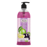 Мыло жидкое ВЕСТА 2х1 Лайм+Черная смородина 1000мл *10  3139