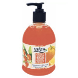 Мыло жидкое ВЕСТА 2х1 Облепиха+Апельсин 500мл *18  2637