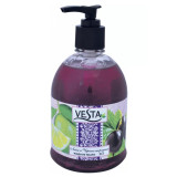 Мыло жидкое ВЕСТА 2х1 Лайм+Черная смородина 500мл *18  2620