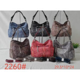 Сумка жен. 2260 (25х24) синий