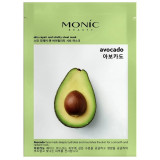 Ткан.маска д/лица MONIC BEAUTY Авокадо 24мл 1692