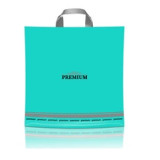 Пакет с петлевой ручкой 40*40 Премиум ментол (прод по 25)*400