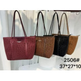 Сумка жен. 2506 (28х26) черная