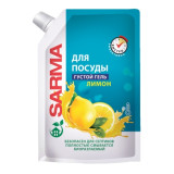 Моющее д/посуды Сарма Лимон 1000мл Дойпак*8  5472