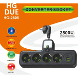 Разветвитель-тройник HG-2805 1*30*60  8050