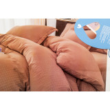 КПБ Home Collection Пандора поплин  (ЕВРО) коричн