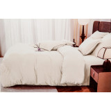 КПБ Home Collection Пандора поплин  (ЕВРО) молочн