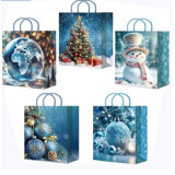 Подарочный пакет ламинированный НГ 26*33+14см (L25 321-325) (прод.по 10)*200 ПБР63022 0177