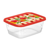 Контейнер д/продуктов  прямоуг. 1,5л с декором 