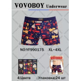 Боксерки муж. Vovoboy 990175 (XL-4XL) пр. по 8