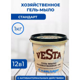 Гель-мыло ВЕСТА хозяйственное Стандарт 1000гр *16  4822