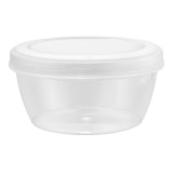 Банка д/сыпучих продуктов Plast Team HELSINKI 0,4л с завинч. крышкой *24  7467