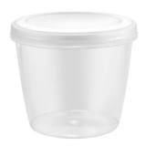 Банка д/сыпучих продуктов Plast Team HELSINKI 0,7л с завинч. крышкой *21  7481