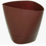 Горшок д/цветов Элеганс 5,0л шоколад 5982