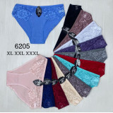 Плавки жен (3XL-5XL) (прод по 6) 6205 синий