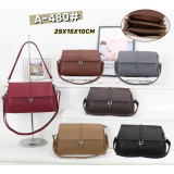 Сумка жен. A-480 (26х17) т.серый