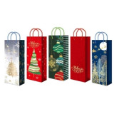 Подарочный пакет ламинированный со шнуром НГ 12*36+10см (BР25 4011-4015) (прод по 1)*200 ПБР63208