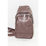 Сумка-бананка муж 1022-15 (16х30) корич