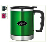 Кружка с крышкой 400мл NE-400*12  0592